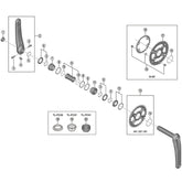 Shimano Spares & Accesories - FC-M7100 left hand crank arm unit